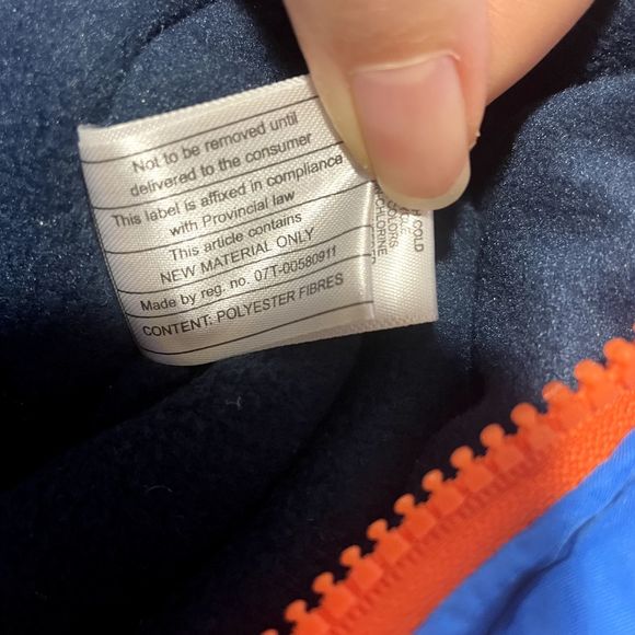 Kids Blue Snowsuit - Picture 11 of 11